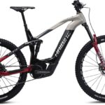 Haibike AllMtn CF SE Black Pike Gri Roșu Crom