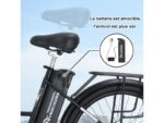 Vélo électrique EVERCROSS EK8S – 26 pouces avec batterie amovible – Image 6