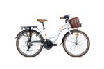 Vélo de ville blanc Urban 26