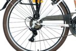 Vélo de ville blanc Urban 26 – Image 4