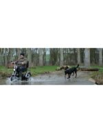 Trottinette électrique Baroudeur à 3 roues, stable avec siège confortable (afikim) – Image 13