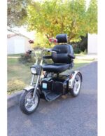 Trottinette électrique Baroudeur à 3 roues, stable avec siège confortable (afikim) – Image 9