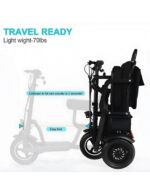 Trottinette électrique BOLA à 3 roues pour PMR stable avec guidon haut – Image 32