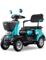 Trottinette électrique BOUBI, 2 places, 4 roues, 500 watts – Image 2