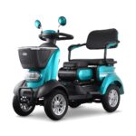 Trottinette électrique BOUBI, 2 places, 4 roues, 500 watts