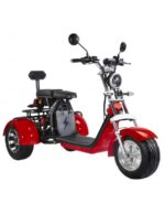 Vélo électrique City Coco 3 roues CP3 2000 watts 2 places avec panier – Image 2