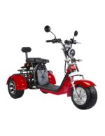 Vélo électrique City Coco 3 roues CP3 2000 watts 2 places avec panier