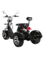 Vélo électrique City Coco 3 roues CP3 2000 watts 2 places avec panier – Image 6