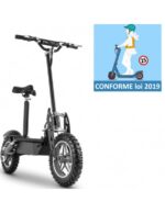Trottinette électrique tout-terrain avec selle tout-terrain, batterie lithium 1000 W – Image 2