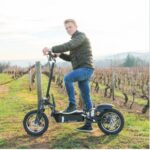 Trottinette électrique tout-terrain avec selle tout-terrain, batterie lithium 1000 W – Image 6