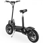 Trottinette électrique tout-terrain avec selle tout-terrain, batterie lithium 1000 W – Image 9