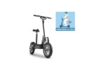 Trottinette électrique Cross avec selle tout-terrain, 1000 watts