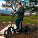 Trottinette électrique Cross avec selle tout-terrain, 1000 watts – Image 7