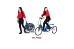 Di Blasi R34 - Tricycle électrique pliable à 3 roues avec batterie amovible