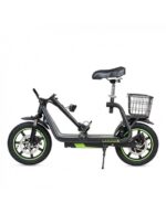 Vélo électrique COGGIA sans pédales avec panier, 500 watts, pliable – Image 5