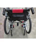 Fauteuil roulant électrique pliable Easy Pro à 4 roues, 500 watts, avec joystick et longue autonomie. – Image 13