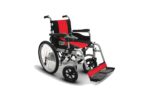 Fauteuil roulant électrique pliable Easy Pro à 4 roues, 500 watts, avec joystick et longue autonomie.