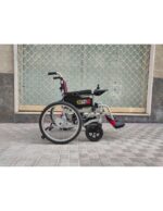 Fauteuil roulant électrique pliable Easy Pro à 4 roues, 500 watts, avec joystick et longue autonomie. – Image 6