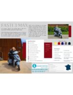 Trottinette électrique Electroride Fasti 3 Max 1000 watts pour personnes handicapées – Image 8