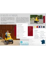 Trottinette électrique Electroride FASTI 4 MAX 1000 W à 4 roues pour PMR, homologuée pour la route – Image 10