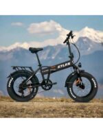 vélo électrique à pneus larges, vélo à assistance électrique au style ludique – Image 3