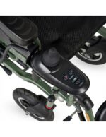 Fauteuil roulant pliant HADAR-02 à double moteur 250 W, batterie lithium 12 Ah – Image 3