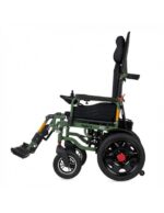 Fauteuil roulant pliant HADAR-02 à double moteur 250 W, batterie lithium 12 Ah – Image 6