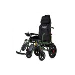 Fauteuil roulant pliant HADAR-02 à double moteur 250 W, batterie lithium 12 Ah