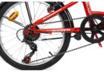 Vélo double rouge de première classe 2 – Image 6