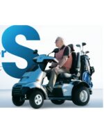 Trottinette électrique Golf S4, 4 roues, avec siège confortable AFIKEM – Image 2
