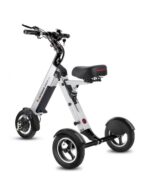 Trottinette électrique MATE 4 à 3 roues, pliable, batterie amovible de 16 kg, tricycle électrique à 3 roues pour PMR ultraléger – Image 2