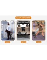 Trottinette électrique MATE 4 à 3 roues, pliable, batterie amovible de 16 kg, tricycle électrique à 3 roues pour PMR ultraléger – Image 16