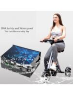 Trottinette électrique MATE 4 à 3 roues, pliable, batterie amovible de 16 kg, tricycle électrique à 3 roues pour PMR ultraléger – Image 22