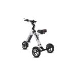 Trottinette électrique MATE 4 à 3 roues, pliable, batterie amovible de 16 kg, tricycle électrique à 3 roues pour PMR ultraléger