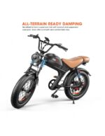 Vélo électrique Moko Speedbike avec pneus larges, 45 km/h – Image 5