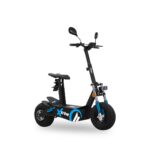 Trottinette électrique tout-terrain homologuée CEE pour une utilisation sur route, pneus cross, 4000 watts, 20 Ah