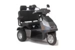 Trottinette électrique AFIKEM S3 à 2 places et 3 roues avec siège confortable
