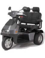 Trottinette électrique AFIKEM S3 à 2 places et 3 roues avec siège confortable – Image 3