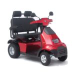 Trottinette électrique AFIKEM S4 à 2 places, 4 roues avec siège confortable