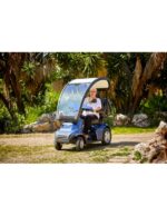 Trottinette électrique AFIKEM S4, 4 roues, avec siège confortable et toit – Image 11