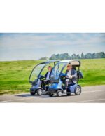 Trottinette électrique AFIKEM S4, 4 roues, avec siège confortable et toit – Image 9