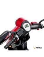 Trottinette électrique Draco Veleco à 3 roues stables, avec capote, adaptée aux personnes âgées et aux personnes à mobilité réduite. – Image 9