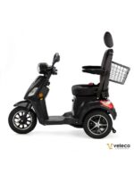 Trottinette électrique à 3 roues Draco Veleco, stable pour les personnes à mobilité réduite et les personnes âgées, avec siège et dossier confortables. – Image 5