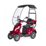 Trottinette électrique VELECO FASTER 1000 watts pour personnes à mobilité réduite avec housse de protection