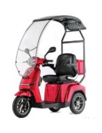 Trottinette électrique Turris Veleco à 3 roues stables, avec capote, adaptée aux personnes âgées et aux personnes à mobilité réduite. – Image 2