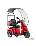 Trottinette électrique Turris Veleco à 3 roues stables, avec capote, adaptée aux personnes âgées et aux personnes à mobilité réduite. – Image 7