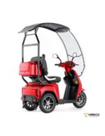 Trottinette électrique Turris Veleco à 3 roues stables, avec capote, adaptée aux personnes âgées et aux personnes à mobilité réduite. – Image 8