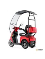 Trottinette électrique Turris Veleco à 3 roues stables, avec capote, adaptée aux personnes âgées et aux personnes à mobilité réduite. – Image 9