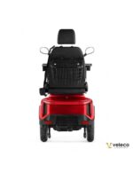 Trottinette électrique à 3 roues Turris Veleco, stable pour les personnes à mobilité réduite et les personnes âgées, avec siège et dossier confortables. – Image 4