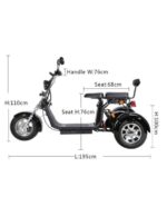 City Coco 3 roues 2 places – Image 19
